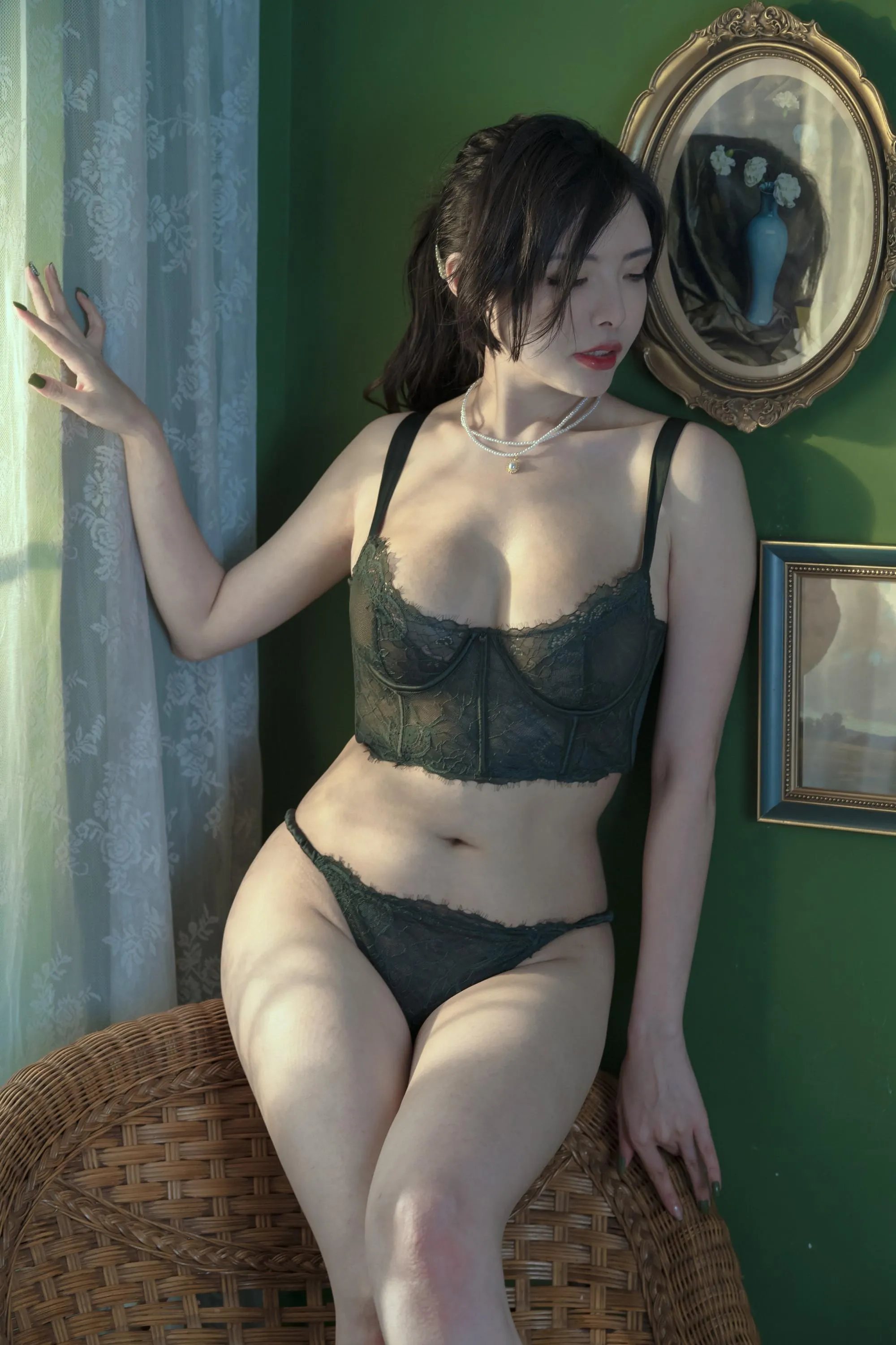 秋和柯基 – NO.089 绿墙 [25P]插图7